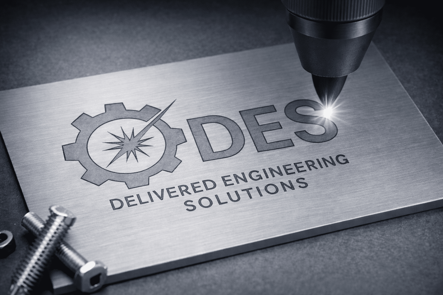 DES LOGO background image